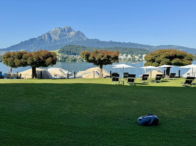 Lovely lakeside hotel in Luzern