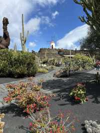 The Cactus Garden in Lanzarote: Volcanic Landscapes, Art, and a Restaurant With a View