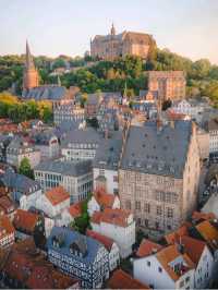 🏰📚 “Where Fairytales Began: A Timeless Day in Marburg” 🇩🇪