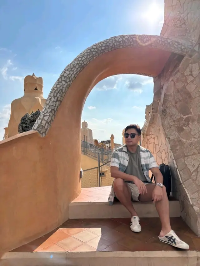 La Pedrera - Casa Milà in Barcelona, Spain