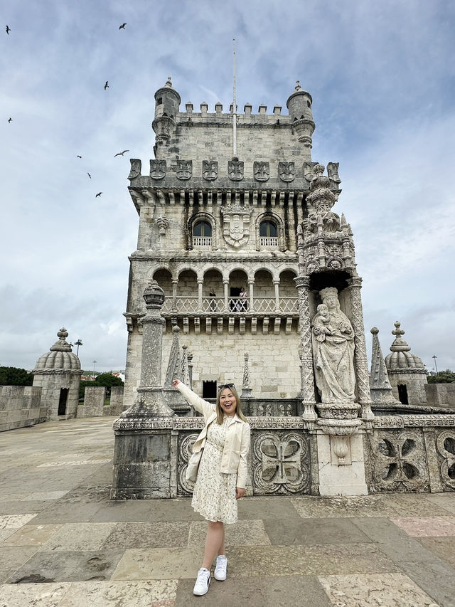 🇵🇹葡萄牙里斯本✅必入景點📍貝倫塔📷💕