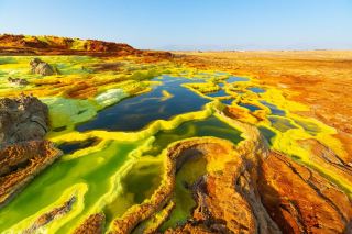 지구상에서 가장 외계 같은 풍경, 다롤(Dallol)에 오신 것을 환영합니다。