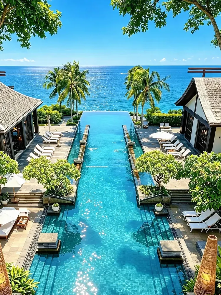 我喺海南搵到間超正別墅，私人泳池同大海連成一線 🌊