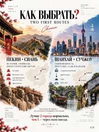 🇨🇳 Пекин + Сиань или Шанхай + Сучжоу: два понятных первых маршрута по Китаю 