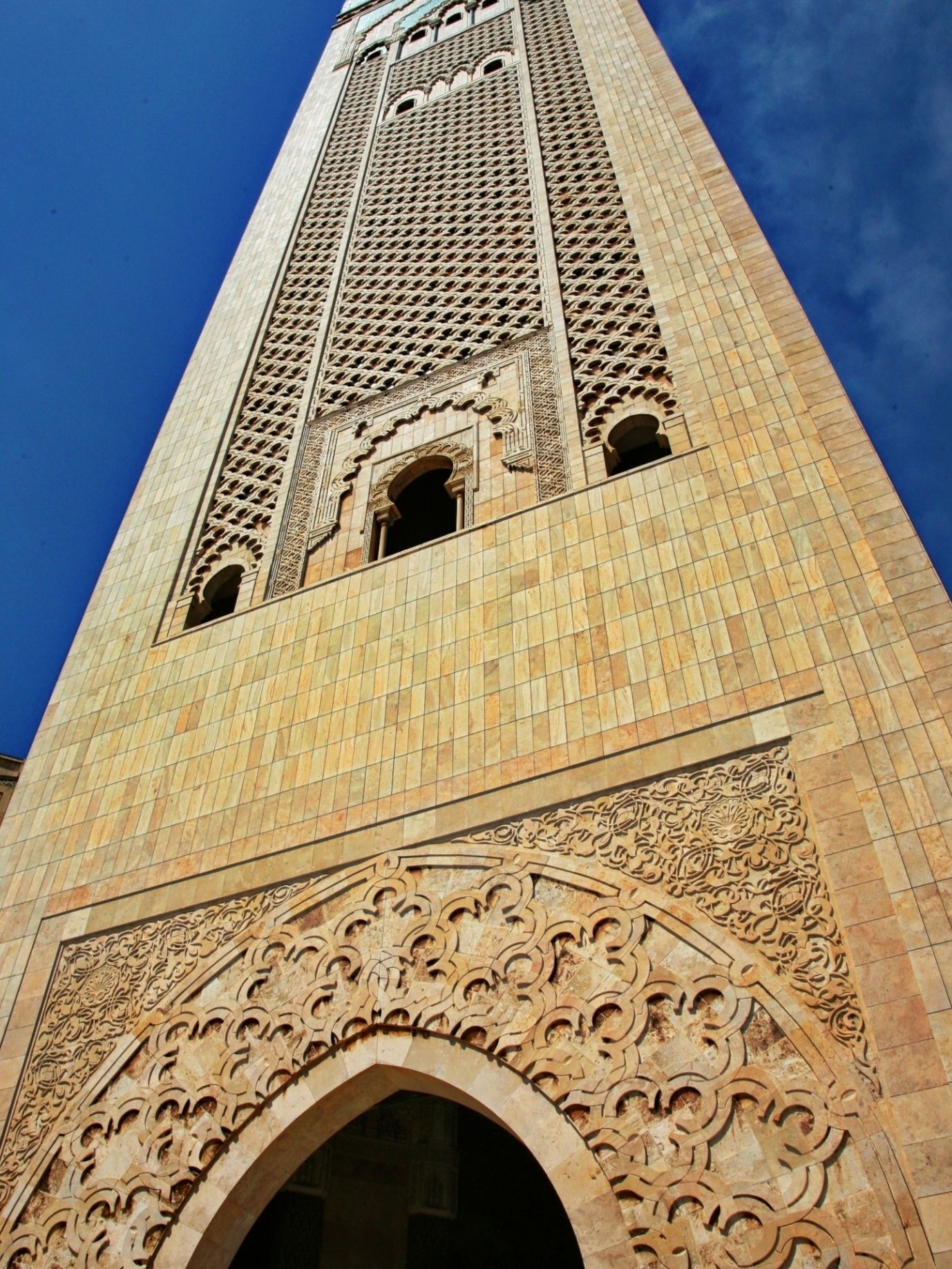 1. Hassan II Mosque — the iconic landmark towering over the Atlantic.