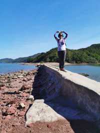 Hong Kong's Red Stone Gate, a hidden gem in the world-class geological park.