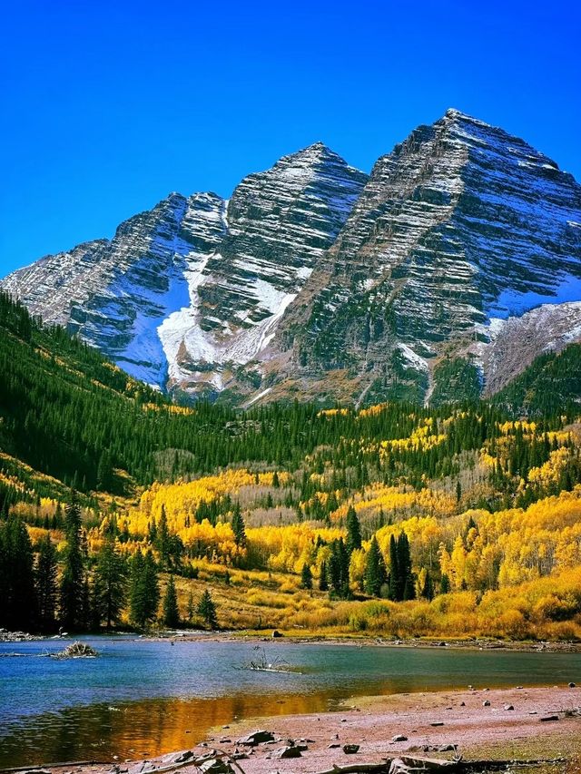 全球追秋｜科羅拉多｜Maroon Bells 秋之秘境