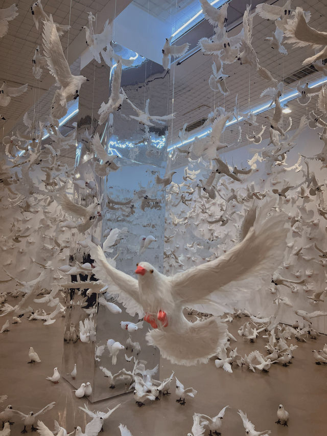 北京新展，上萬和平鴿詮釋新童話主義！