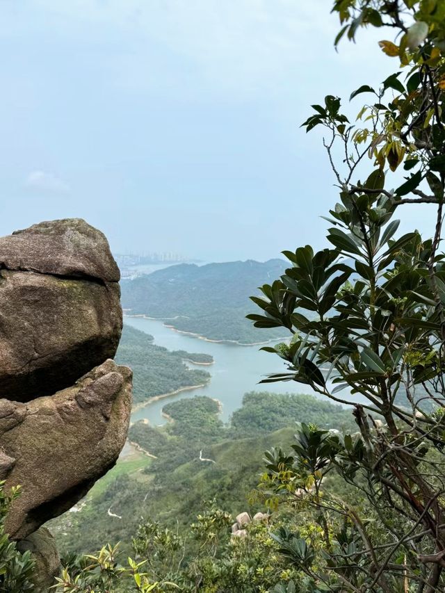 在珠海登頂吸氧啦