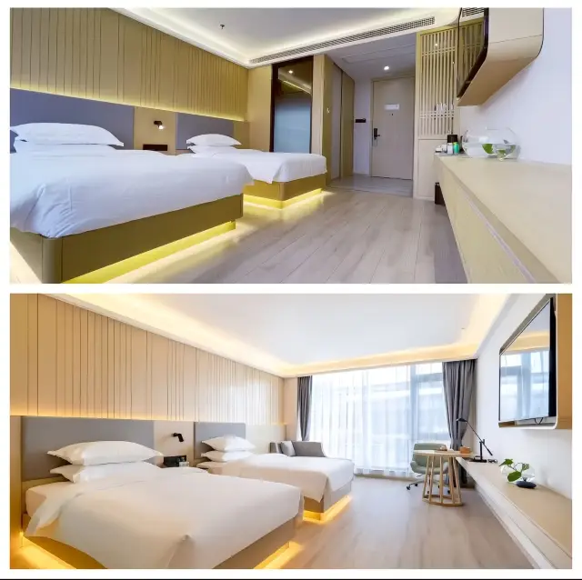 Right next to the Xuzhou High-Speed Train Station, staying here is so convenient!! Recommended