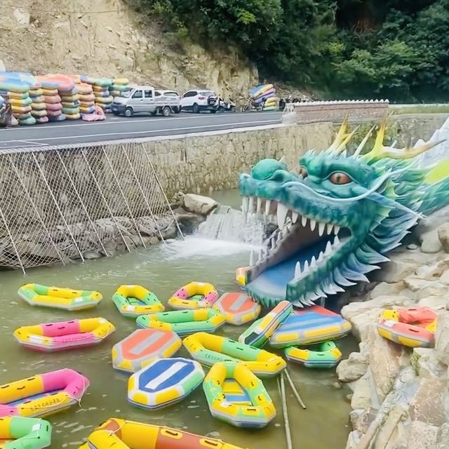 千萬別去安吉龍出沒漂流