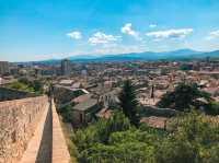 Walk Along Girona’s Ancient City Walls in Spain 🇪🇸