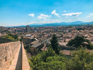 Walk Along Girona’s Ancient City Walls in Spain 🇪🇸