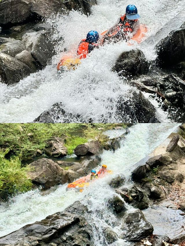 江浙滬最刺激的漂流全長2小時激流勇進