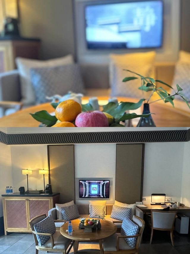 綽綽兰亭安麓酒店環境優美空氣清新!