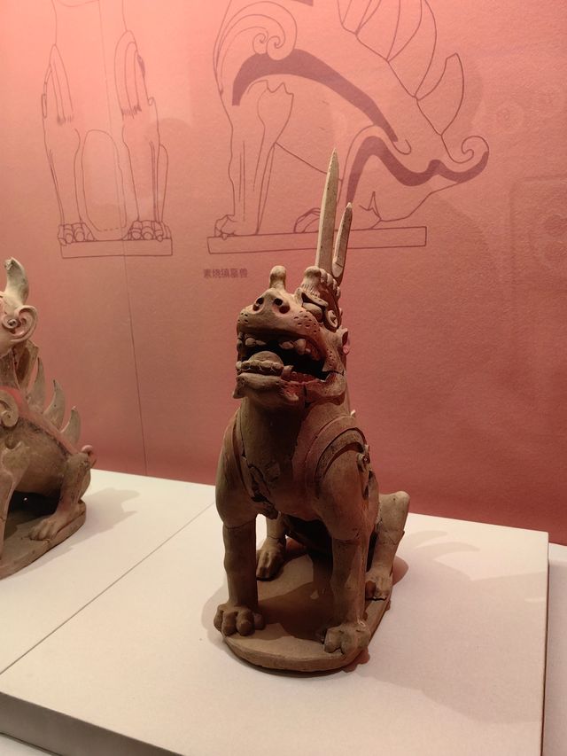 安陽博物館可愛的展品。