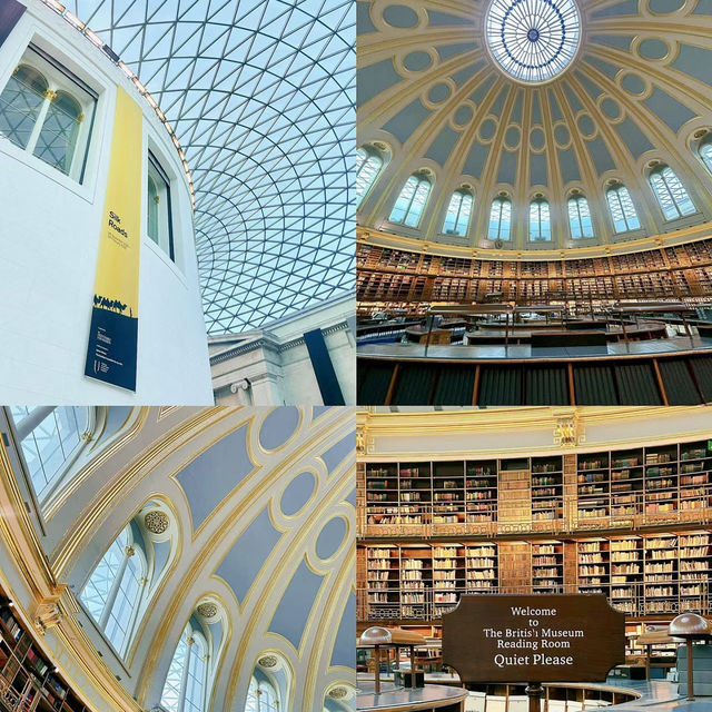 The British Museum ( UK England) place of beauty and history 