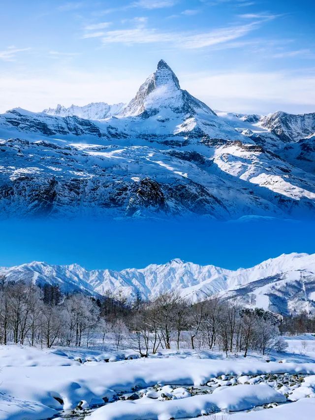 《阿爾卑斯山滑雪之旅：暢享冰雪世界》。