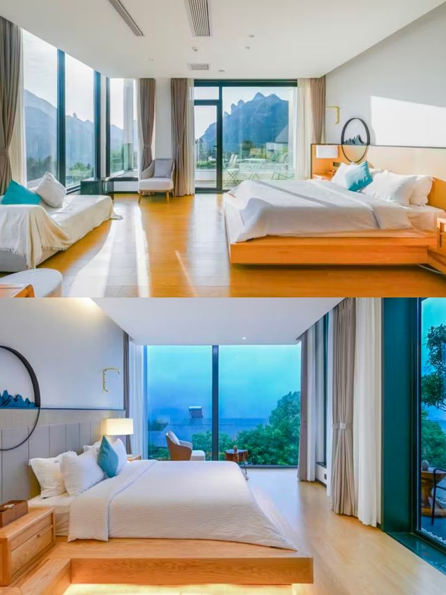 超大泳池張家界棲漫民宿的奇妙之旅。