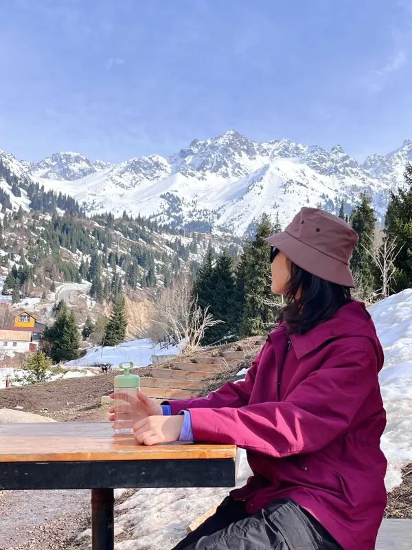 Climb a Snow Mountain for half a Euro! Half-Day Hike in Almaty's Shymbulak
