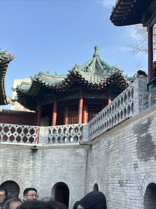 歷史厚重的太原純陽宮