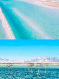 踏浪雲端：在茶卡鹽湖遇見另一個天空