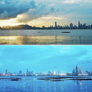 Hidden Viewing Platform & Sunset Spot in Lau Fau Shan, Yuen Long
