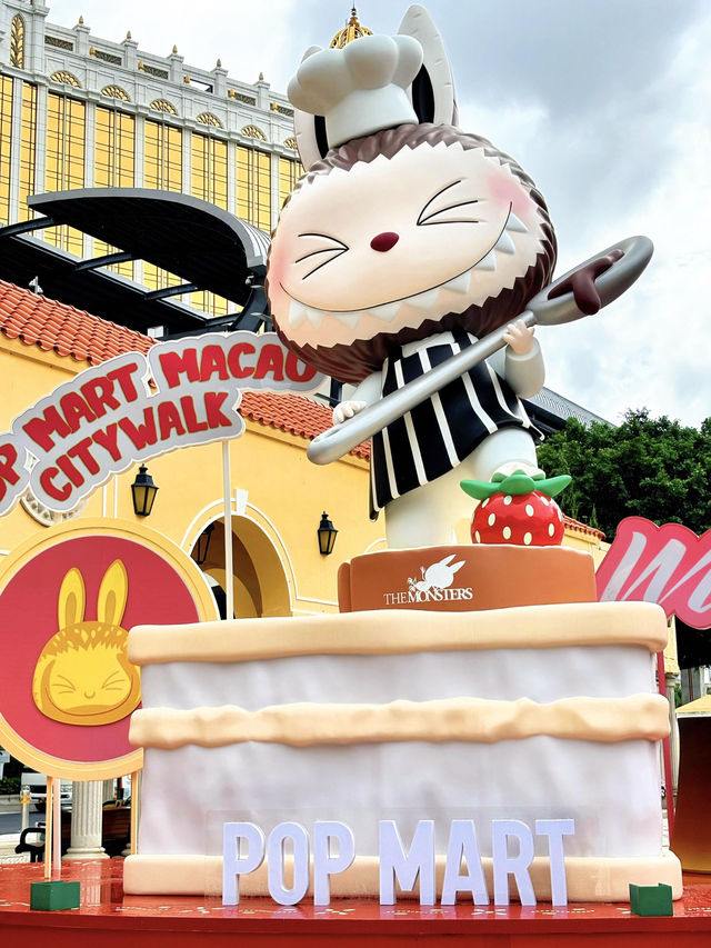 🇲🇴澳門限定！泡泡瑪特巨型潮玩打卡攻略