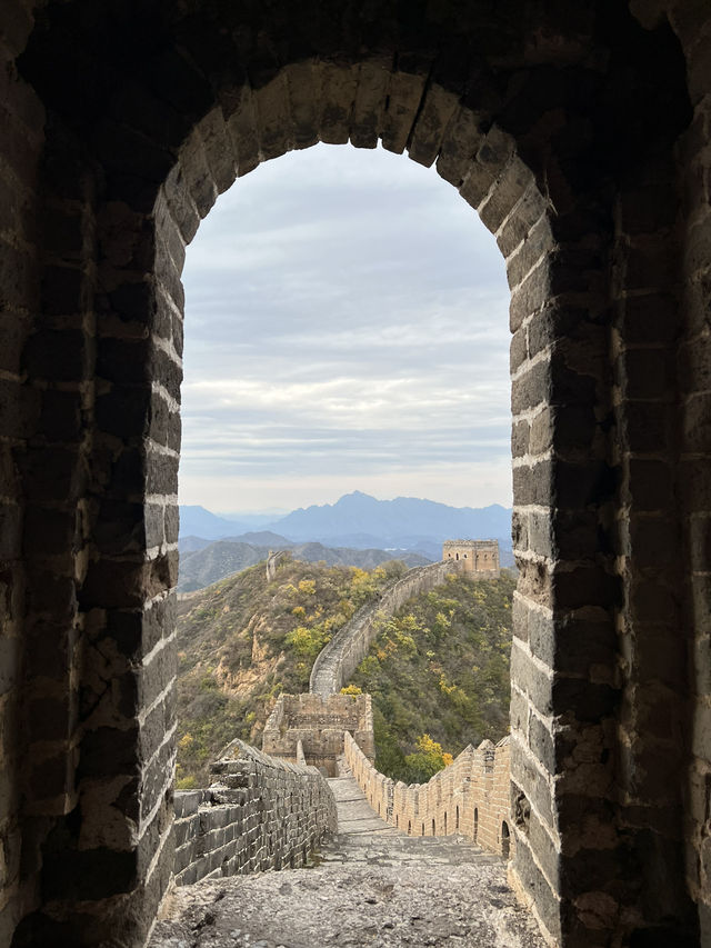 Quiet Sunset Hike on the Great Wall 🌅