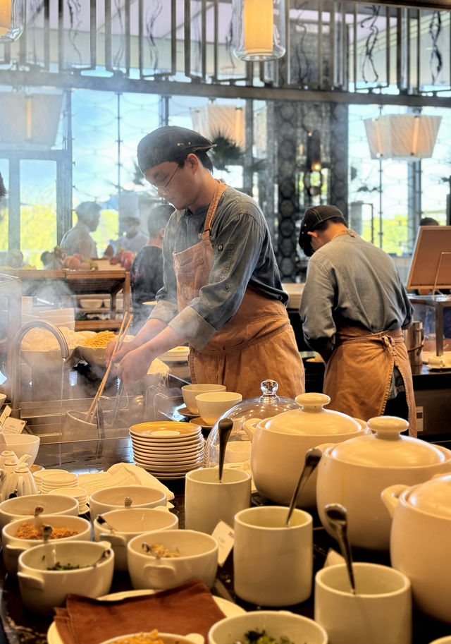 早餐，係一場金雞湖畔嘅晨光Fine Dining盛宴