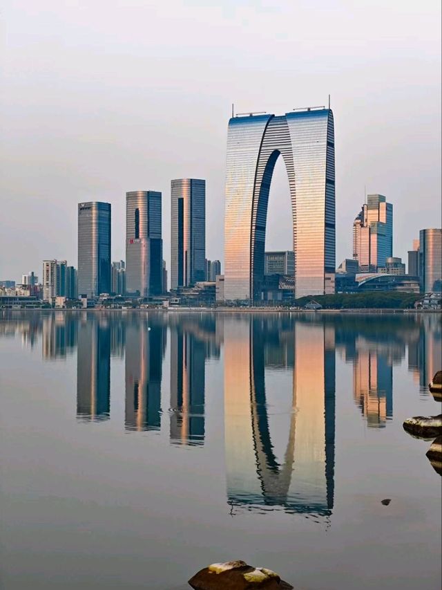 Chasing the Sunset at Northern Jinji Lake, Suzhou