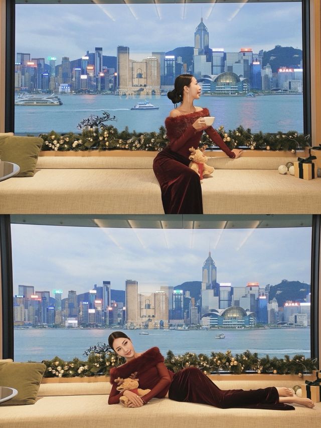 香港聖誕天花板！私藏整個維港的星光