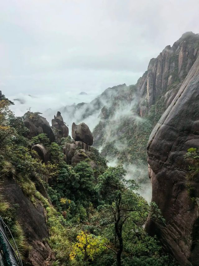三清山悟道指南：一場與花崗岩峰林的雲端對話