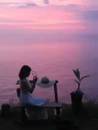 巴厘島落日|晚霞比愛意快一拍落下|純享版