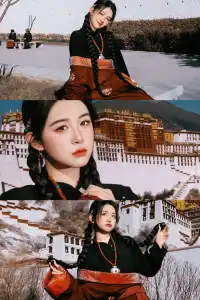 拉薩|在布達拉宮拍到了超絕的藏服寫真!