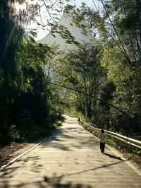 13公里漓江徒步用腳步畫了一幅山水畫卷