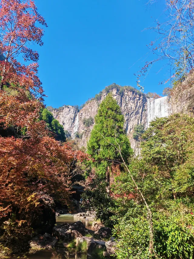 每週一山百丈漈帶娃闖進瀑布的武俠世界