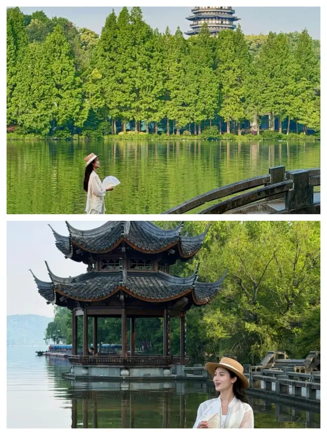 Hangzhou West Lake's Stunning Photo Spots Revealed! No Getting Lost While Shooting During Labor Day