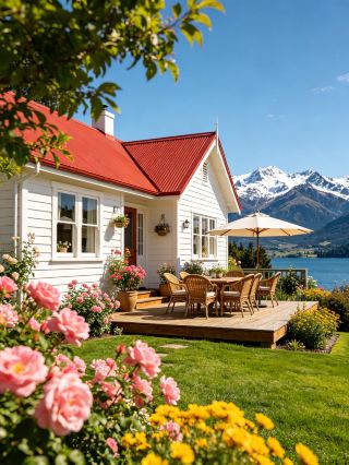 在皇后鎮住到了山景小屋，太治癒了。
