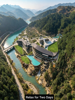 Half-mountain spaceship standout homestay | Wencheng Fangcaodi, She ethnic mountain forest two-day relaxation tour