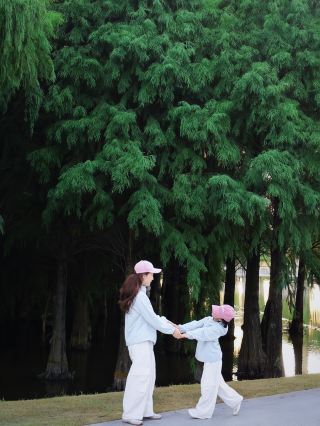 주말 아이와 산책|우후의 이 수상 숲은 사진 찍기 정말 좋아요