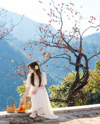 Shaoxing Autumn Trip | Xinchang Persimmon Village, finally captured the autumn I've been dreaming of for years