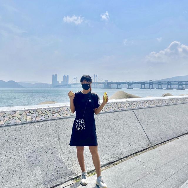 부산 마린시티, 광안대교뷰가 너무 멋진 영화의거리