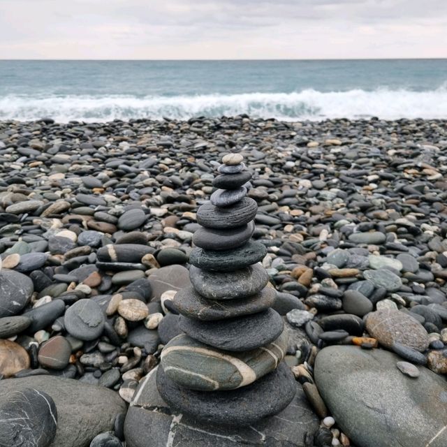 beautiful beach in Hualien