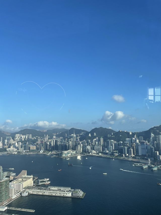 香港必去❣️最高觀景台欣賞維多利亞港👀