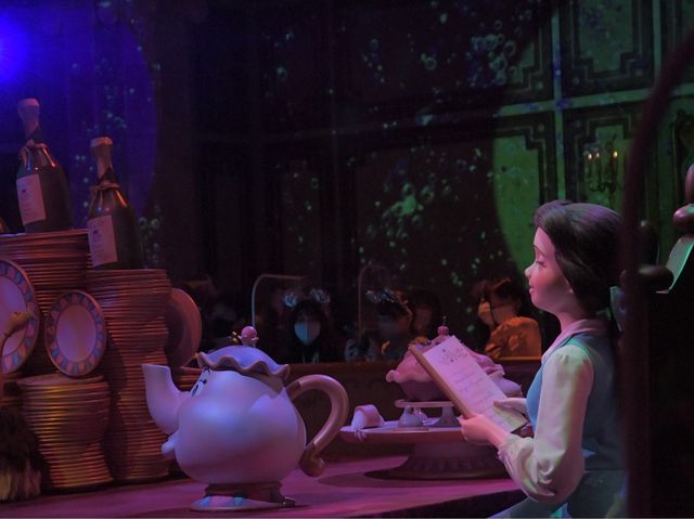 TDR最新アトラクション美女と野獣魔法のものがたり