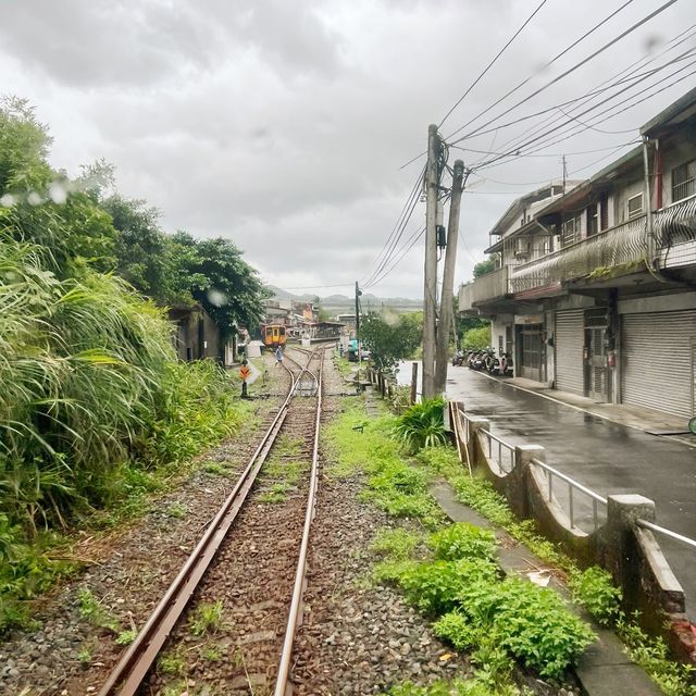 近距離看開火車 八斗子到菁桐
