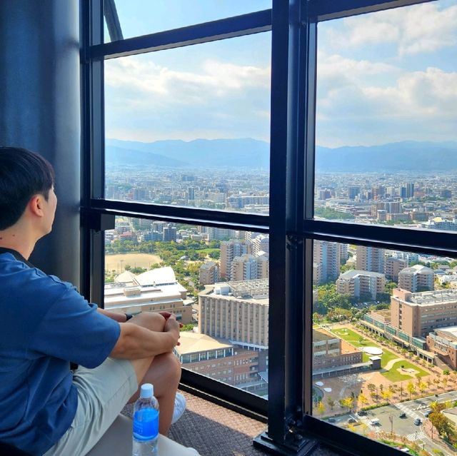 후쿠오카 전경을 한눈에, 바다까지 조망!