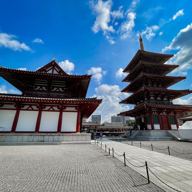 日本古老寺院「四天王寺」