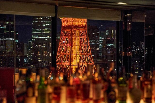 東京タワーを特等席で楽しめるバー